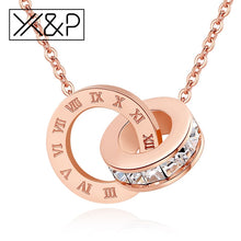 Load image into Gallery viewer, Roman Numerals Long Necklace - Melodiess