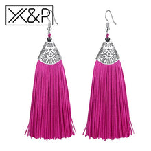 Load image into Gallery viewer, Bohemian Exaggerated Brush Earrings - Melodiess