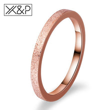 Load image into Gallery viewer, Rose Gold Frosted Finger Ring - Melodiess