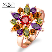 Load image into Gallery viewer, Rose Gold Silver Finger Ring - Melodiess