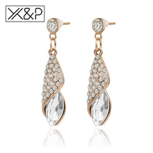 Load image into Gallery viewer, Alloy Gold Long Drop Earrings - Melodiess