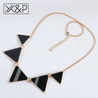 Triangle Punk Necklaces - Melodiess