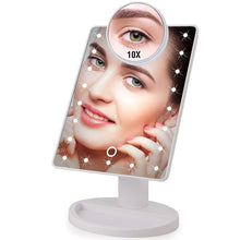 Load image into Gallery viewer, 22 LED Lights Touch Screen Makeup Mirror - Melodiess