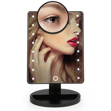 Load image into Gallery viewer, 22 LED Lights Touch Screen Makeup Mirror - Melodiess
