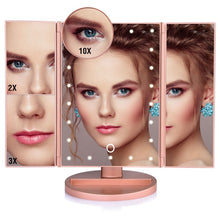 Load image into Gallery viewer, 22 LED Lights Touch Screen Makeup Mirror - Melodiess