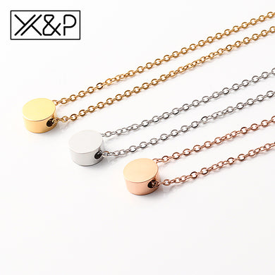 Rose Gold Silver Link Chain Necklaces - Melodiess