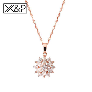 Rose Gold Silver Link Chain Necklaces - Melodiess